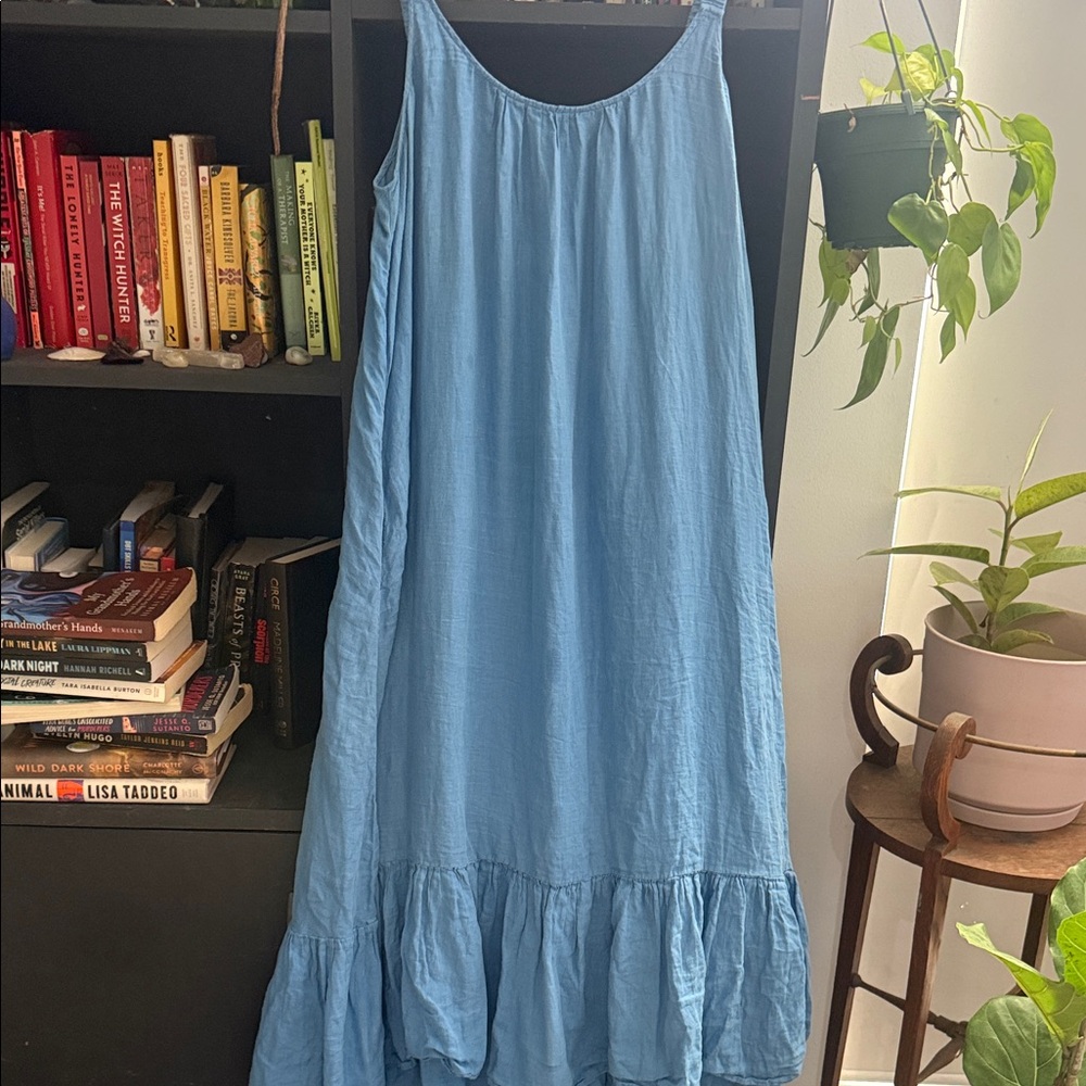 Velvet by Graham & Spencer Light Blue Maxi Dress